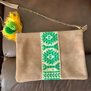 Crossbody leather bag